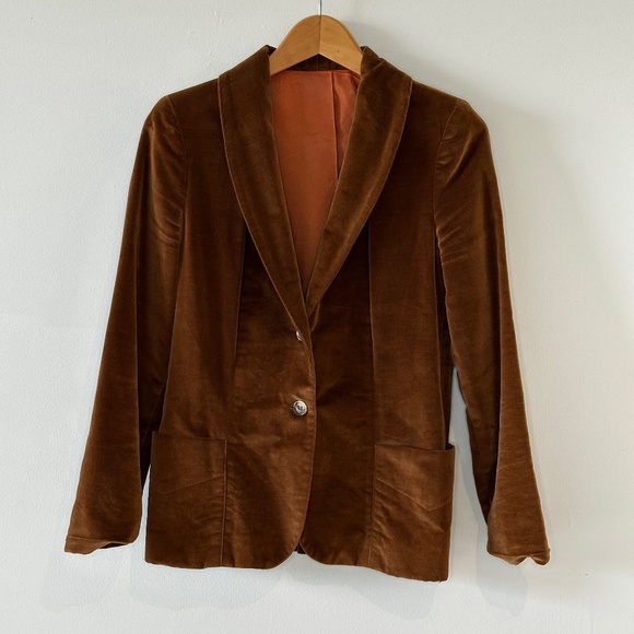 Vintage Velvet jacket - Picture 2 of 6